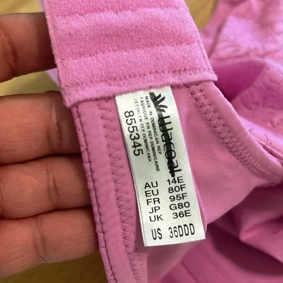 Wacoal Underwire Lace Underwire Bra size 36DDD - Picture 9 of 10